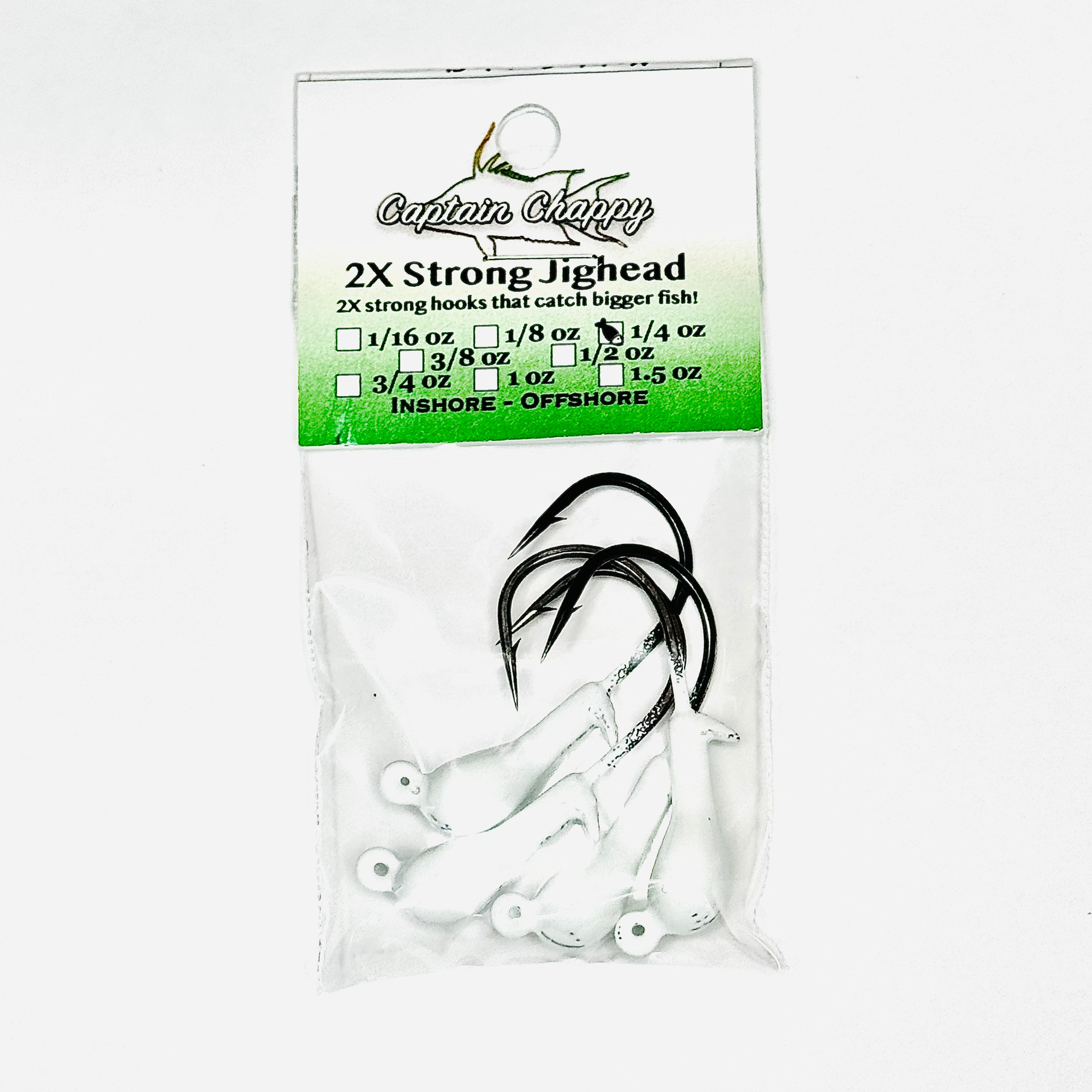 2X Strong Classic Barbed Jighead – CaptainChappy