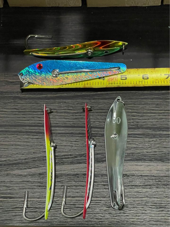 drone spoon fishing lure Drone Spoon 5-inch (Kingfish) – CaptainChappy