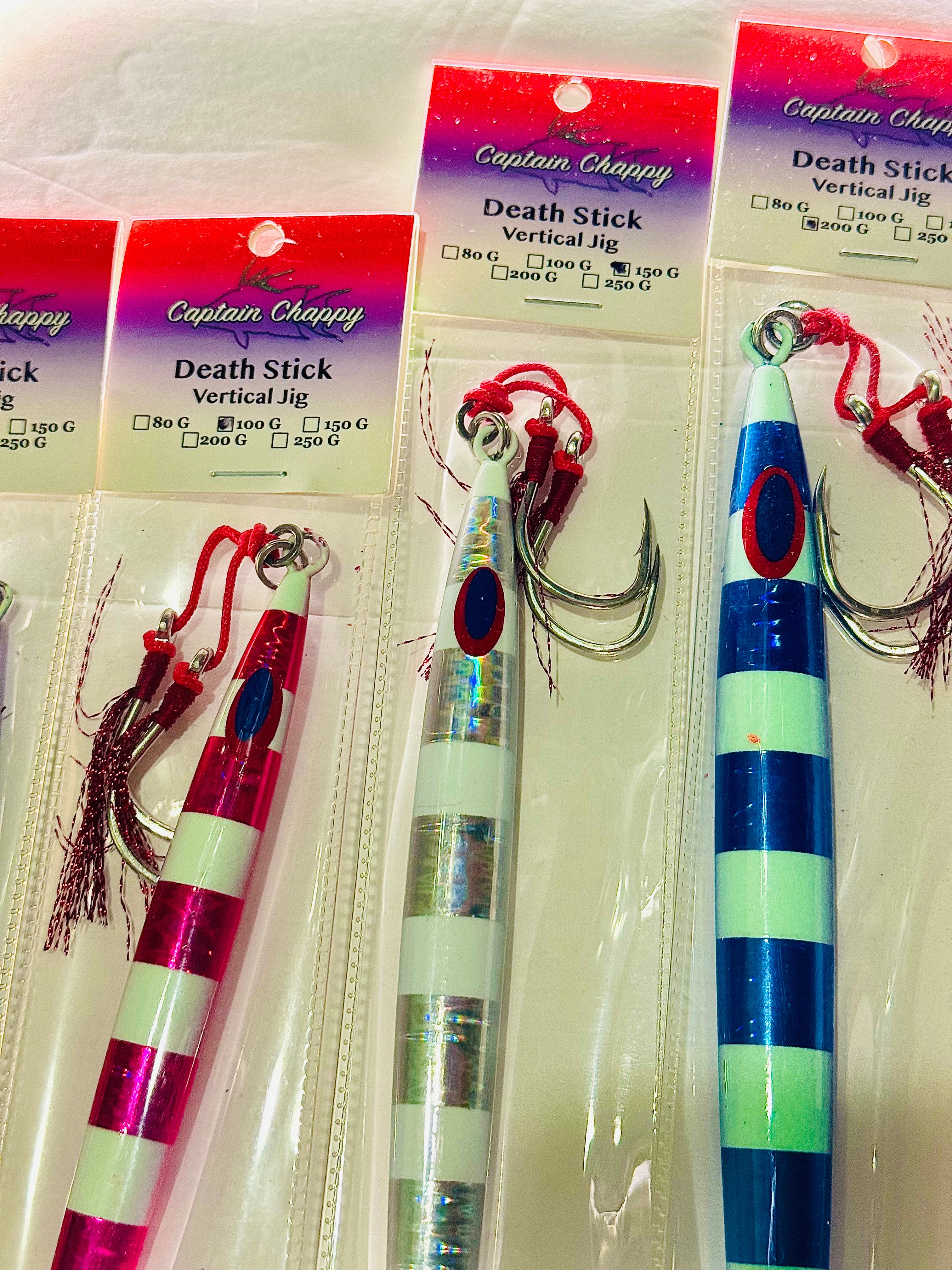 dead stick fishing lures Death Stick Jig – CaptainChappy