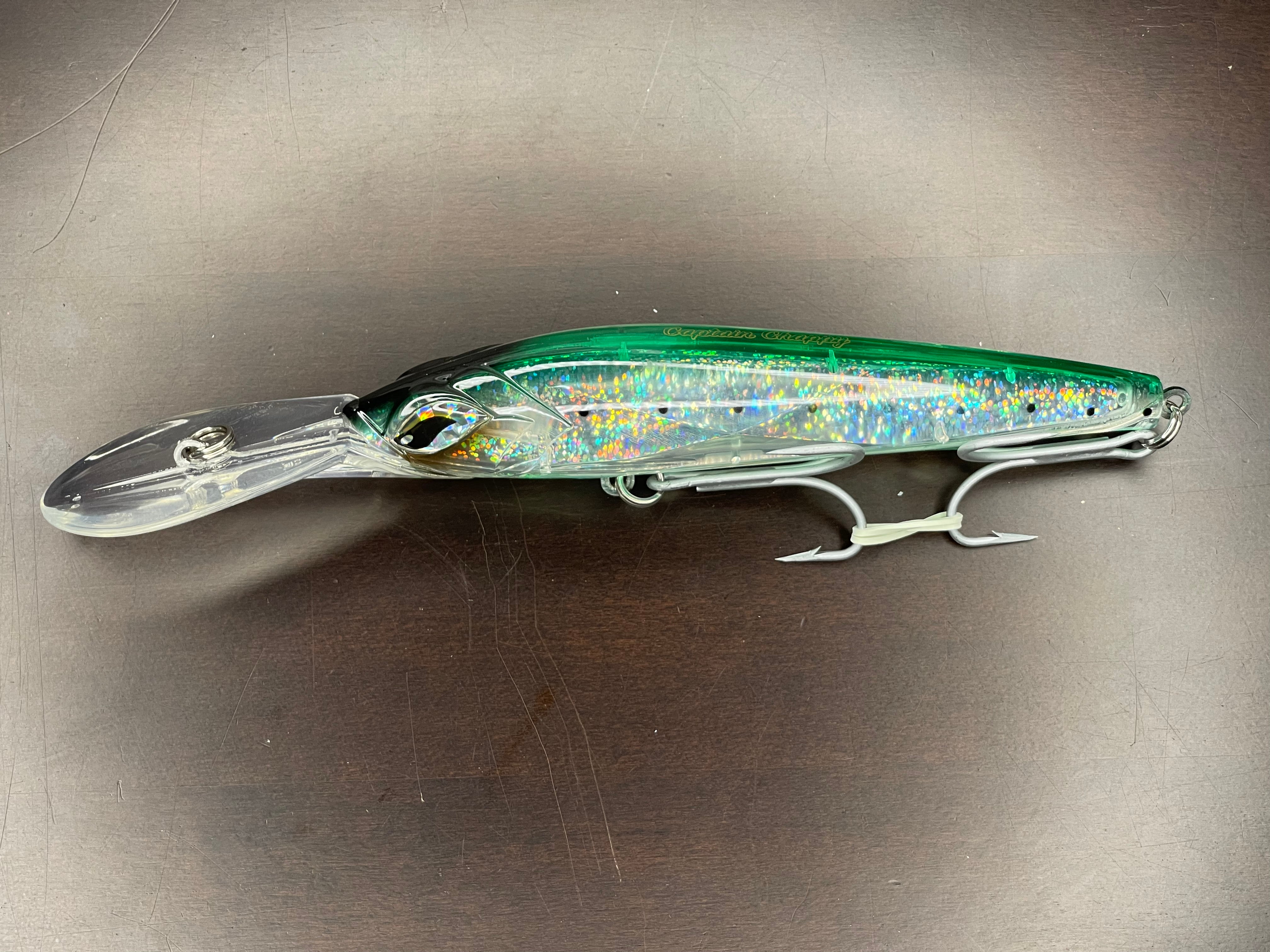 diving snagprooff fishing lures Reef Runner 800 Series Deep Diver The apex of topwater bait innovation 6-inch diving plug CaptainChappy